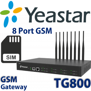 Yeastar TG800 GSM Gateway Ethiopia