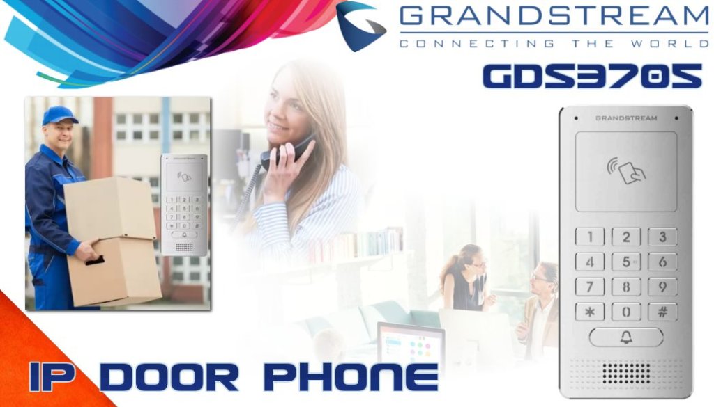 Grandstream GDS3705 IP Door Phone RFID card, Password,SIP/VoIP